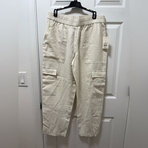 a new day Women's Cream Cargo Pants